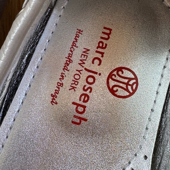 NEW Marc Joseph driving shoe leather made in Brazil women’s 10.5 gray - Picture 7 of 8